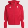 2026 Liverpool FC Adidas Z.N.E. Anthem Jacket Red