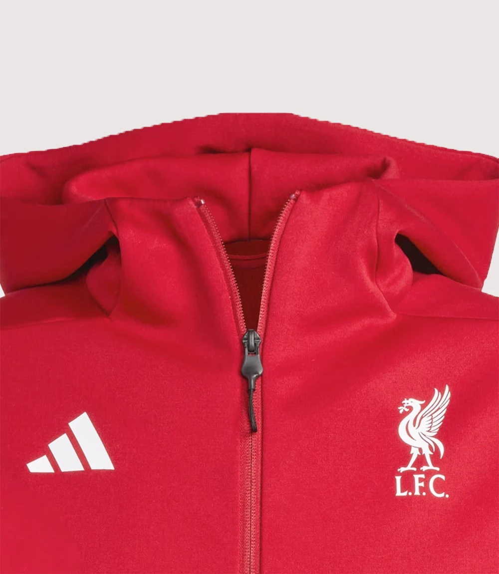 LFC Adidas Z.N.E. Hoodie Jacket Red