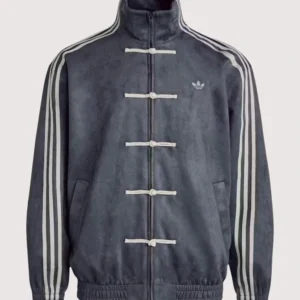 Adidas New Year Chinese Track Grey Top Jacket
