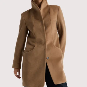 American Clothin Wool Cashmere Cocoon Coat