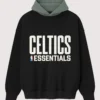 Unisex Boston Celtics Fear of God x NBA Sport Pullover Black And Grey Hoodie