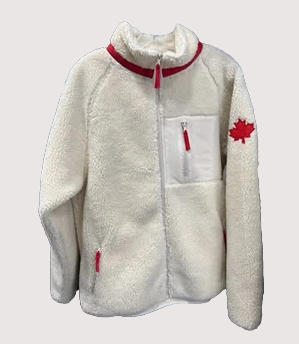 Canada x Heated Rivalry Zip-up Fleece Jacket