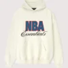 Pullover Fear of God x NBA 90's Hoodie Cream