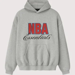 Unisex Fear of God x NBA 90's Hoodie Grey