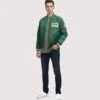 Unisex Gatorade x Stranger Things Upside Down Green Satin Jacket