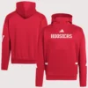 Indiana Hoosiers adidas Z.N.E. Hoodie Red For Unisex