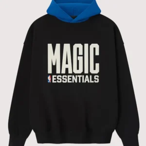 Unisex Orlando Magic Fear of God x NBA Sport Pullover Black Hoodie