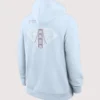 Super Bowl LX Nike Dri-FIT Light Blue Pullover Hoodie