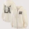 Unisex Super Bowl LX WEAR by Erin Andrews Full-Zip Fleece Hoodie - Beige