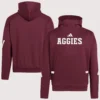 Unisex Texas A&M Aggies adidas Z.N.E. Maroon Hoodie