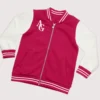 AG Star Squad Pink Varsity Jacket