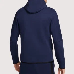 FFF Nike Tech Fleece Windrunner Full-Zip Hoodie Blue