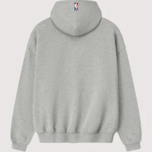 Fear of God x NBA 90's Heather Grey Hoodie