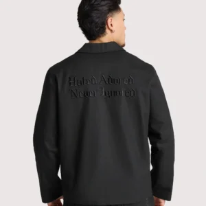 Manchester United Hated Adored Never Ignored Field Black Jacket