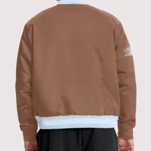 Super Bowl LX Nike Legacy Full-Snap Bomber Jacket Brown