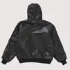 Supreme Vanson Leathers Hooded Work Black Jacket