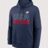 USA Baseball Nike 2026 World Baseball Classic Club Hoodie Navy Blue