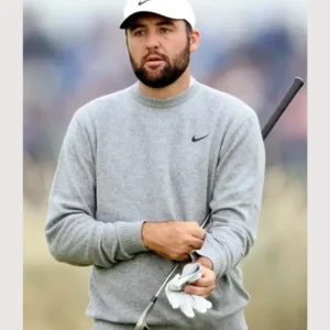 Unisex 153rd Open Championship Scottie Scheffler Nike Golf Grey Sweatshirt