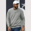 153rd Open Championship Scottie Scheffler Nike Golf Grey Sweatshirt