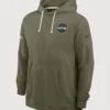 2026 Seattle Seahawks Nike Salute to Service Hoodie Olive Green