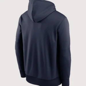 New England Patriots Toss Sweep Hoodie Navy