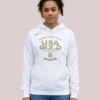 Women's USA Women's Hockey Nike White 2026 Winter Olympics Gold Medal Club Fleece Hoodie