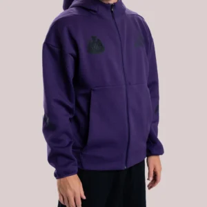 2026 Newcastle United Adidas Z.N.E Plum Hoodie
