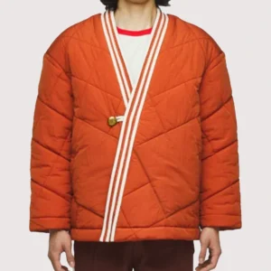 Adidas x Edison Chen Clot Wrap Jacket Orange