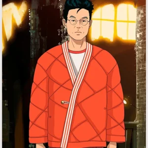 Adidas x Edison Chen Clot Wrap Orange Jacket