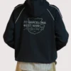 Barça Aftermatch Hoodie Black