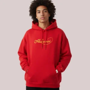 Year of Horse Alchemai Red Pullover Fleece Hoodie