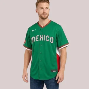 Mexico Baseball Nike Alejandro Kirk Classic Green Jersey
