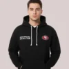 San Francisco 49ers x Anti Social Social Club Team Black Pullover Hoodie