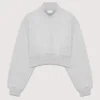 Aritzia Mock Neck Pullover Sweatshirt