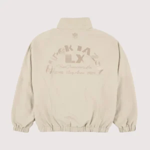 Bad Bunny x Super Tazón Off White Full-Zip Track Jacket