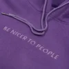 Be Nicer To People Hoodie Colorblock