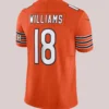 Caleb Williams Chicago Bears Nike Vapor F.U.S.E. Limited Jersey Orange
