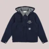 Shop Carhartt WIP New Balance x Carhartt WIP Arcan Blue Hooded Jacket