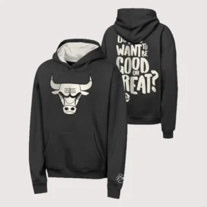 Chicago Bulls Derrick Rose Good or Great Mitchell & Ness Black Fleece Hoodie