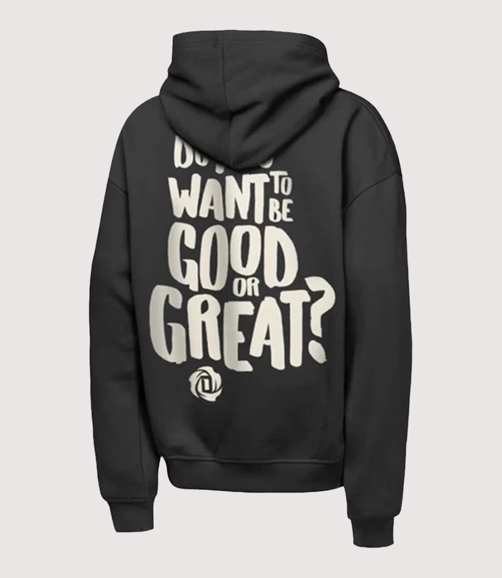 Mitchell & Ness Chicago Bulls Derrick Rose Good or Great Hoodie Black