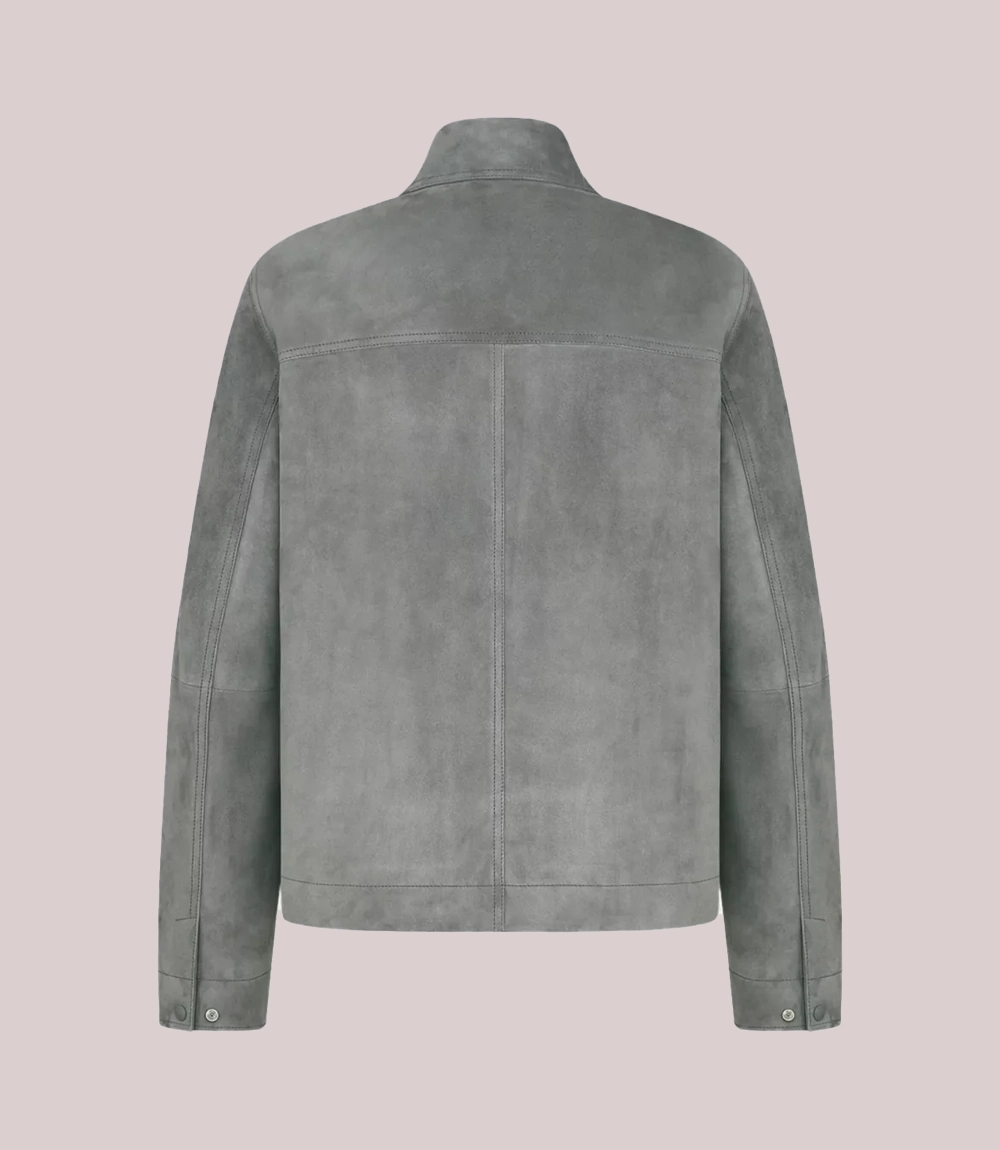 Dior Blouson Lambskin Grey Jacket