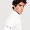 EA7 Emporio Armani Team Italy Powerstretch White Jacket