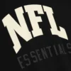 Fear of God x NFL Essentials Pullover Black Sport Hoodie