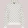 Gap Polka Dot Hoodie White