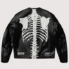 Geedup x Vanson Bones Leather Jacket Black