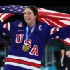 Shop Team USA Winter Olympics Hilary Knight 2026 Blue Jersey