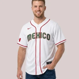 Mexico Baseball Jarren Duran Nike 2026 Classic Jersey White