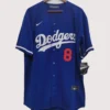 Kike Enrique Hernandez Los Angeles Dodgers Official MLB Nike Blue Jersey