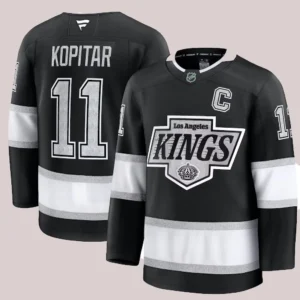 Los Angeles Kings Anze Kopitar Fanatics Black Home Premium Jersey