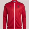 2026 Team Manchester United x Adidas Zip-up Red Track Jacket